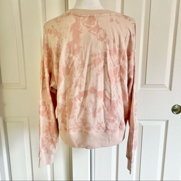 Rails x Susan G Komen Ramona Warrior Pink Tie Dye sweatshirt Large MSRP $168 - Picture 4 of 7